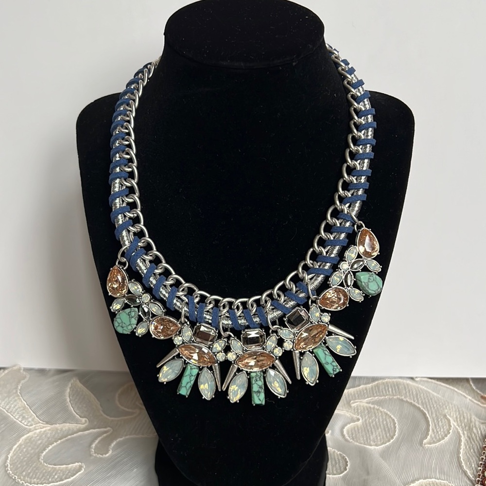 Premier Designs Necklace Offshore. 16 to 19 inches long. New, w/o box.